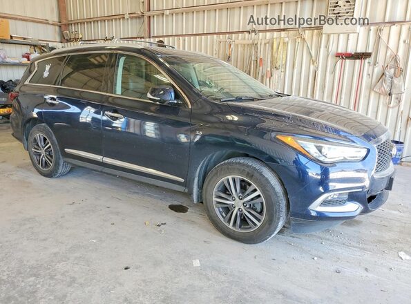 5N1AL0MM3GC522358 2016 INFINITI QX60 Blue Front right
