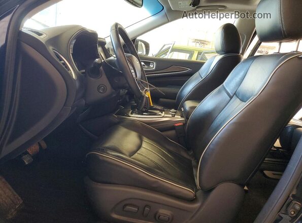 5N1AL0MM3GC522358 2016 INFINITI QX60 Blue Front interior view