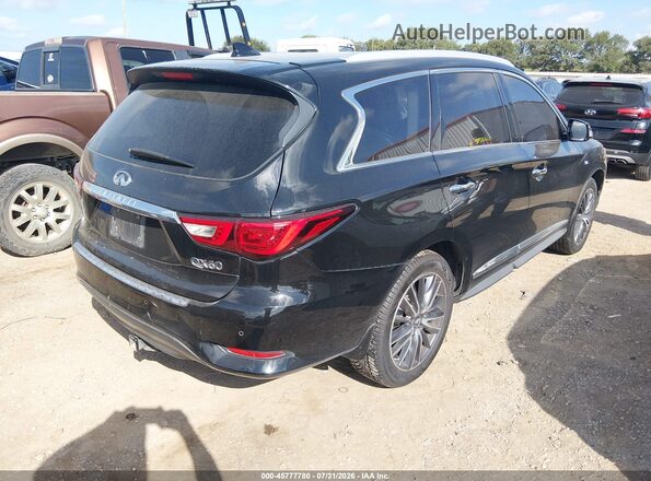 5N1AL0MM4GC522434 2016 INFINITI QX60 Black Հետևի աջ