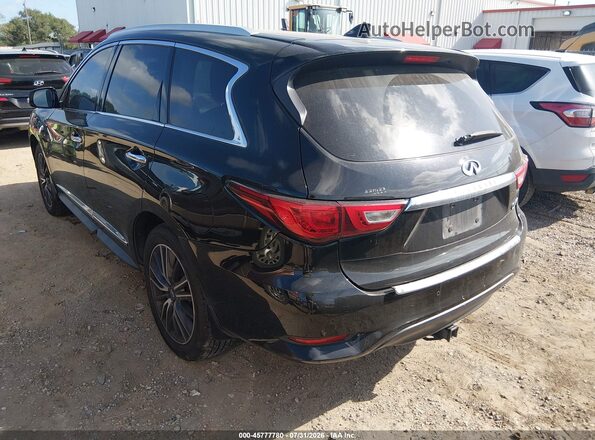 5N1AL0MM4GC522434 2016 INFINITI QX60 Black Հետևի ձախ
