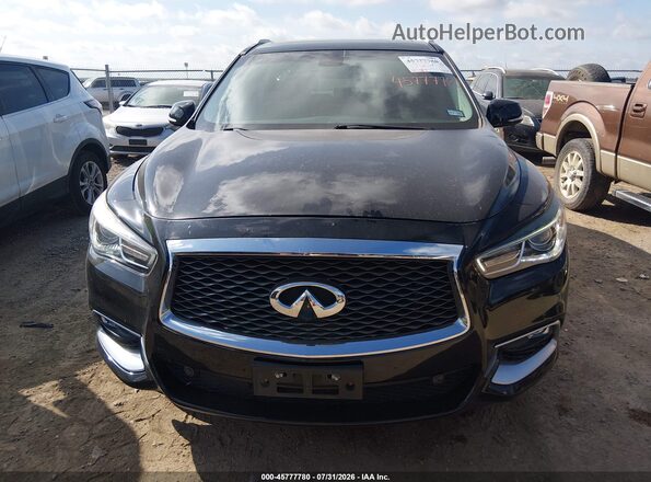 5N1AL0MM4GC522434 2016 INFINITI QX60 Black Սարքավորումների վահանակի տեսք