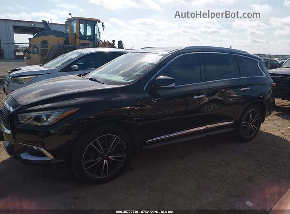 5N1AL0MM4GC522434 2016 INFINITI QX60 Black Սալոնի 360 աստիճան տեսք