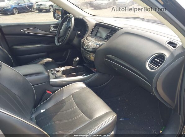 5N1AL0MM4GC525477 2016 INFINITI QX60 Black Вид салону спереду