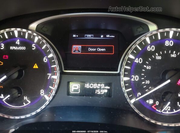 5N1AL0MM4GC525477 2016 INFINITI QX60 Black Вид задніх сидінь