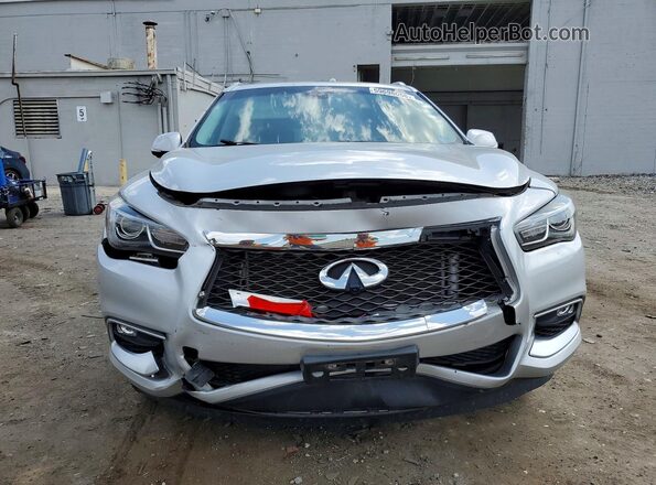 5N1AL0MM5GC526170 2016 INFINITI QX60 Silver Դիմացի տեսք