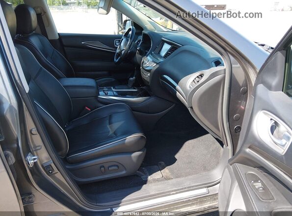 5N1AL0MM6GC512049 2016 INFINITI QX60 Gray Սալոնի դիմացի տեսք