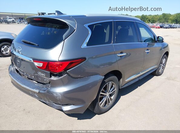 5N1AL0MM6GC512049 2016 INFINITI QX60 Gray Հետևի աջ
