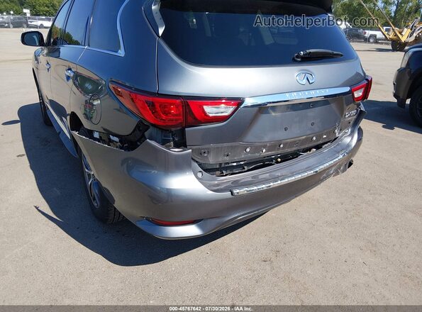 5N1AL0MM6GC512049 2016 INFINITI QX60 Gray Դիմացի տեսք