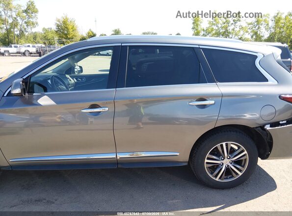 5N1AL0MM6GC512049 2016 INFINITI QX60 Gray Սալոնի 360 աստիճան տեսք