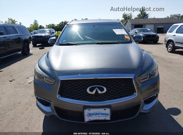 5N1AL0MM6GC512049 2016 INFINITI QX60 Gray Սարքավորումների վահանակի տեսք