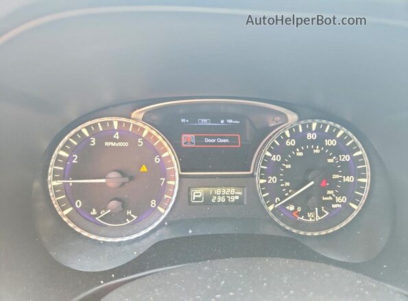 5N1AL0MM6GC516280 2016 INFINITI QX60 Silver Vista del cuadro de instrumentos