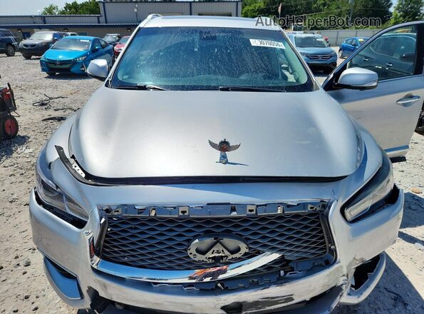 5N1AL0MM6GC516280 2016 INFINITI QX60 Silver Vista del compartimento del motor
