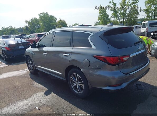 5N1AL0MM6GC524069 2016 INFINITI QX60 Серый Задняя левая четверть