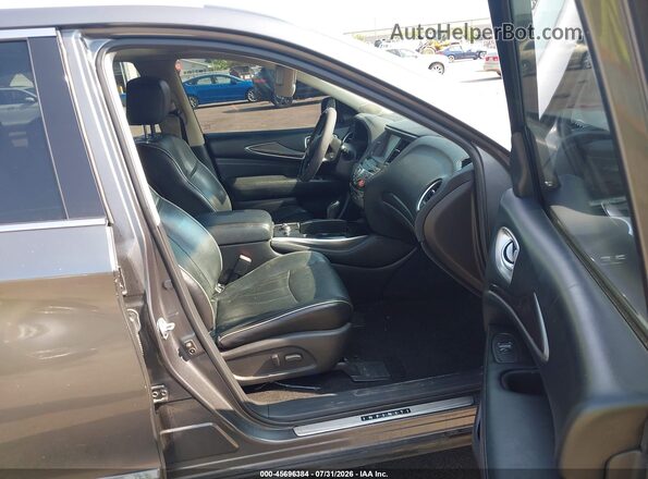 5N1AL0MM6GC524069 2016 INFINITI QX60 Серый Вид салона спереди