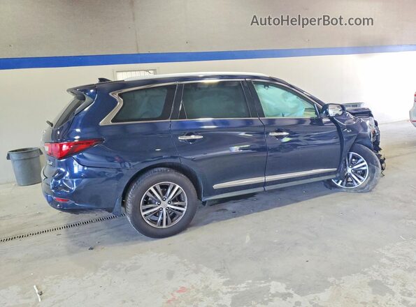 5N1AL0MM6GC528672 2016 INFINITI QX60 Blue Tył prawy