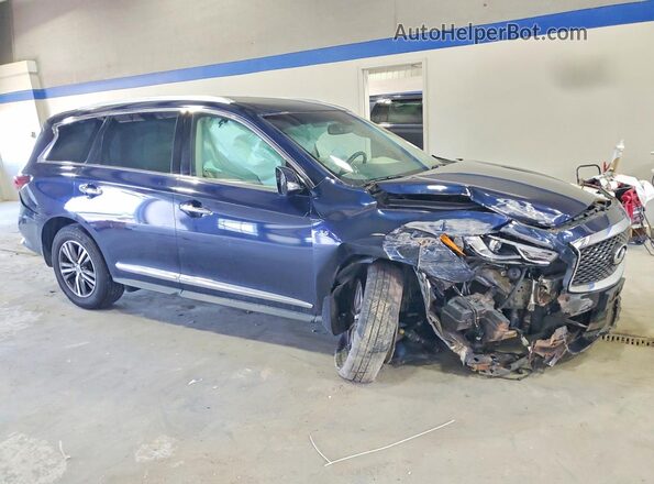 5N1AL0MM6GC528672 2016 INFINITI QX60 Blue Przód prawy