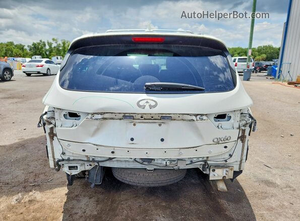 5N1AL0MM7GC501352 2016 INFINITI QX60 White Rear view