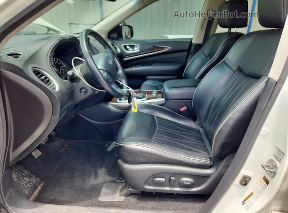 5N1AL0MM7GC501352 2016 INFINITI QX60 White Front interior view