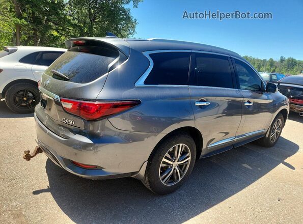 5N1AL0MM7GC526753 2016 INFINITI QX60 Gray Rear right