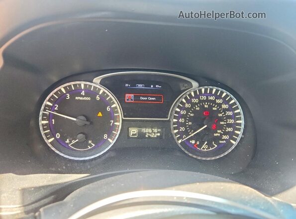 5N1AL0MM7GC526753 2016 INFINITI QX60 Gray Instrument cluster view