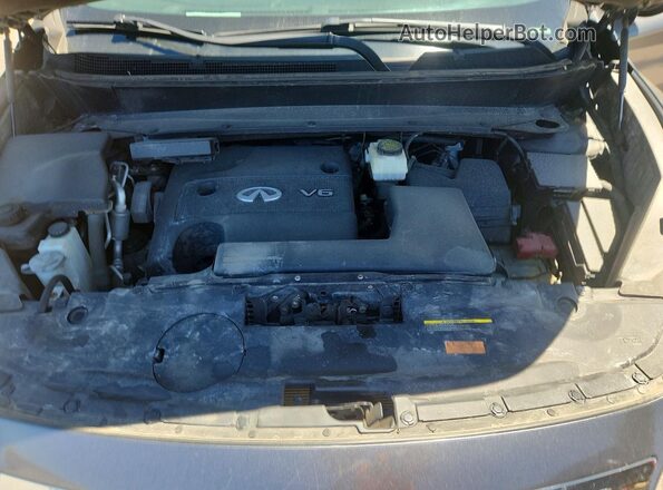 5N1AL0MM7GC526753 2016 INFINITI QX60 Gray Engine compartment view