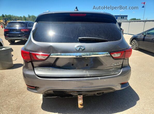 5N1AL0MM7GC526753 2016 INFINITI QX60 Gray Rear view