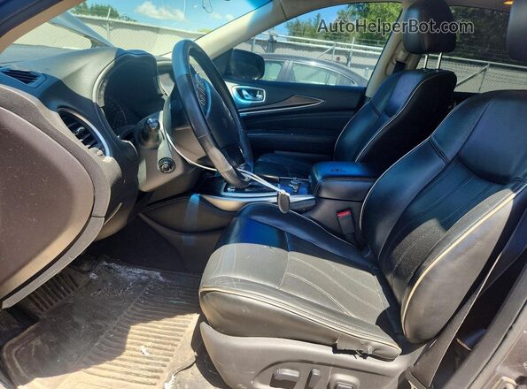5N1AL0MM7GC526753 2016 INFINITI QX60 Gray Front interior view