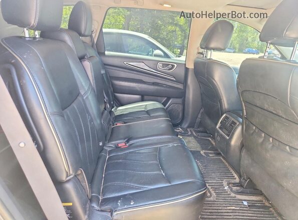 5N1AL0MM7GC526753 2016 INFINITI QX60 Gray Rear interior view