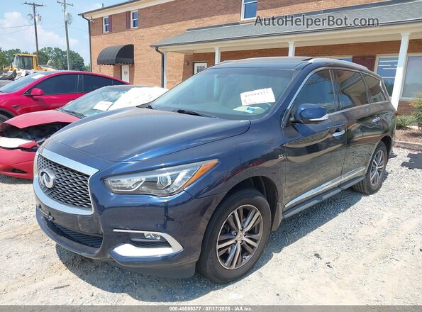 5N1AL0MM8GC508228 2016 INFINITI QX60 Blue Front left
