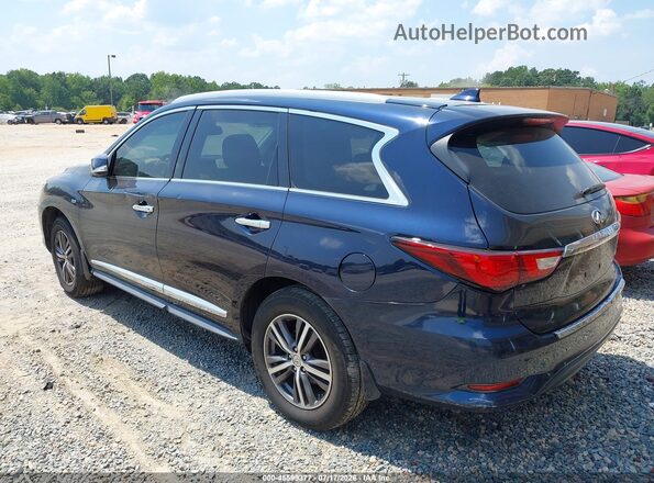 5N1AL0MM8GC508228 2016 INFINITI QX60 Blue Rear left