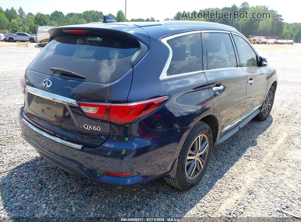5N1AL0MM8GC508228 2016 INFINITI QX60 Blue Rear right