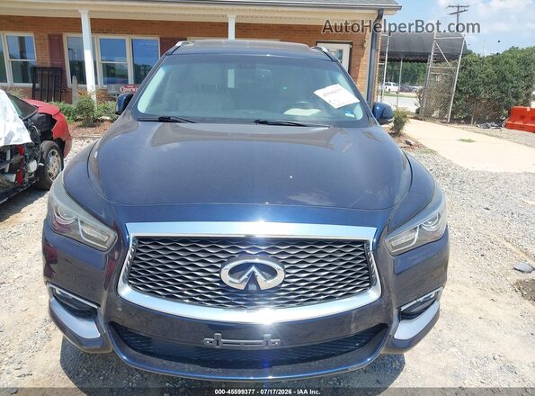 5N1AL0MM8GC508228 2016 INFINITI QX60 Blue ხელსაწყოთა პანელის ხედი