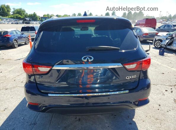 5N1AL0MM8GC511517 2016 INFINITI QX60 Blue Widok z tyłu