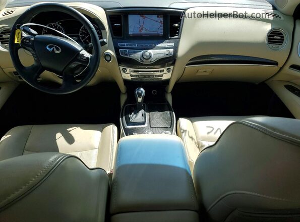 5N1AL0MM8GC511517 2016 INFINITI QX60 Blue Widok deski rozdzielczej