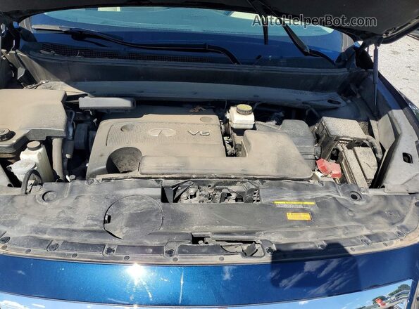 5N1AL0MM8GC511517 2016 INFINITI QX60 Blue Widok wnętrza z tyłu