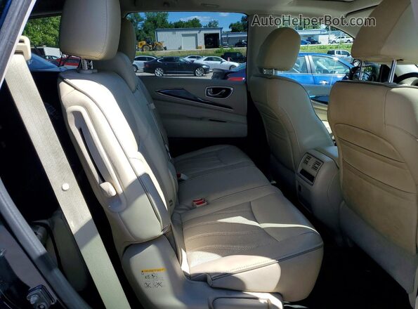 5N1AL0MM8GC511517 2016 INFINITI QX60 Blue Widok tylnych siedzeń