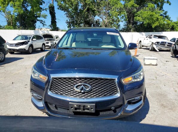5N1AL0MM8GC511517 2016 INFINITI QX60 Blue Widok z przodu