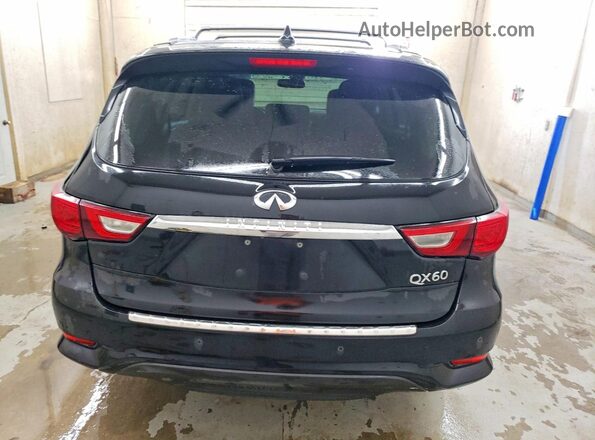 5N1AL0MM8GC520055 2016 INFINITI QX60 Black Rear view