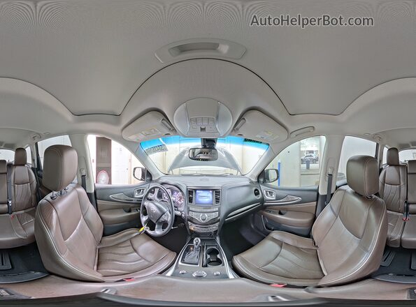 5N1AL0MM8GC520055 2016 INFINITI QX60 Black 360 interior view