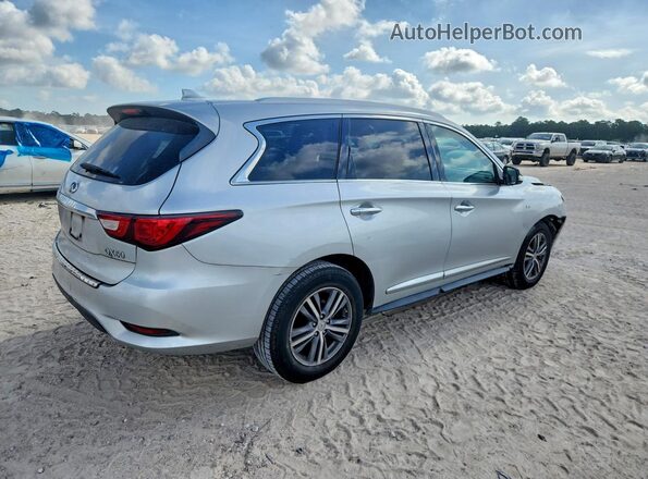 5N1AL0MM8GC520492 2016 INFINITI QX60 Silver უკანა მარჯვენა