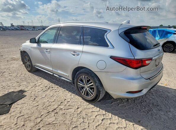 5N1AL0MM8GC520492 2016 INFINITI QX60 Silver უკანა მარცხენა