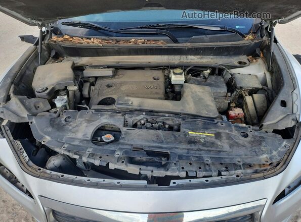 5N1AL0MM8GC520492 2016 INFINITI QX60 Silver ძრავის განყოფილების ხედი