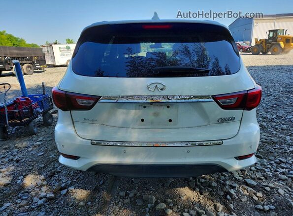 5N1AL0MM9GC502051 2016 INFINITI QX60 White Հետևի տեսք