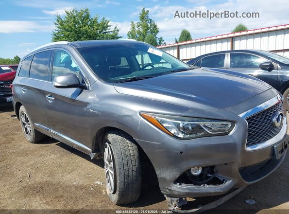 5N1AL0MM9GC506651 2016 INFINITI QX60 Gray Панорамний вид салону 360°