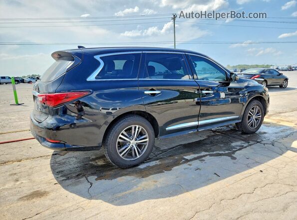 5N1AL0MMXGC505413 2016 INFINITI QX60 Black უკანა მარჯვენა