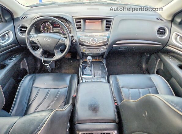 5N1AL0MMXGC505413 2016 INFINITI QX60 Black წინა პანელის ხედი