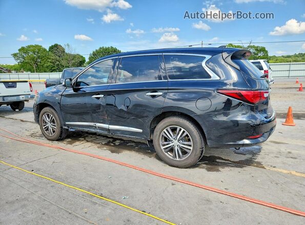 5N1AL0MMXGC505413 2016 INFINITI QX60 Black უკანა მარცხენა