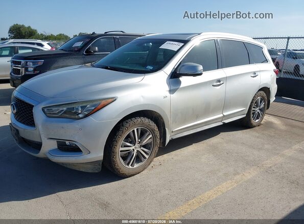 5N1AL0MN0GC515103 2016 INFINITI QX60 Silver წინა მარცხენა ხედი სამი მეოთხედიდან