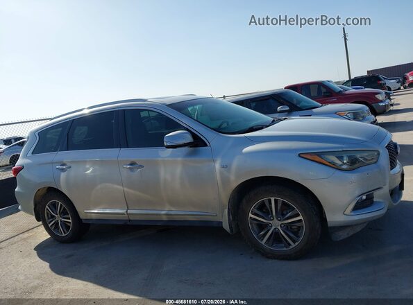 5N1AL0MN0GC515103 2016 INFINITI QX60 Silver უკანა სალონის ხედი