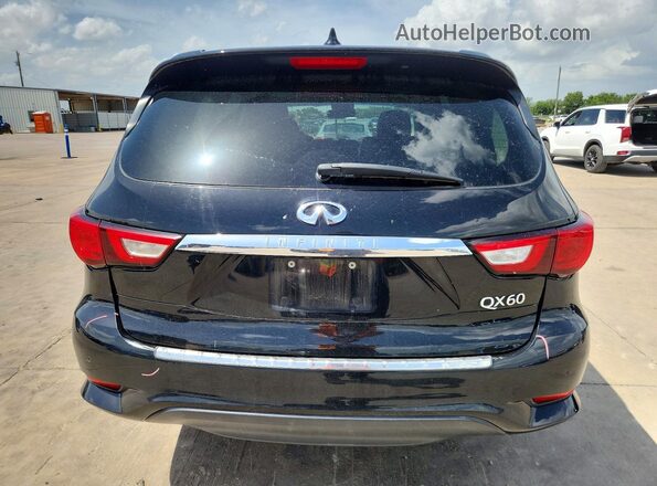 5N1AL0MN0GC532953 2016 INFINITI QX60 Black Widok z tyłu